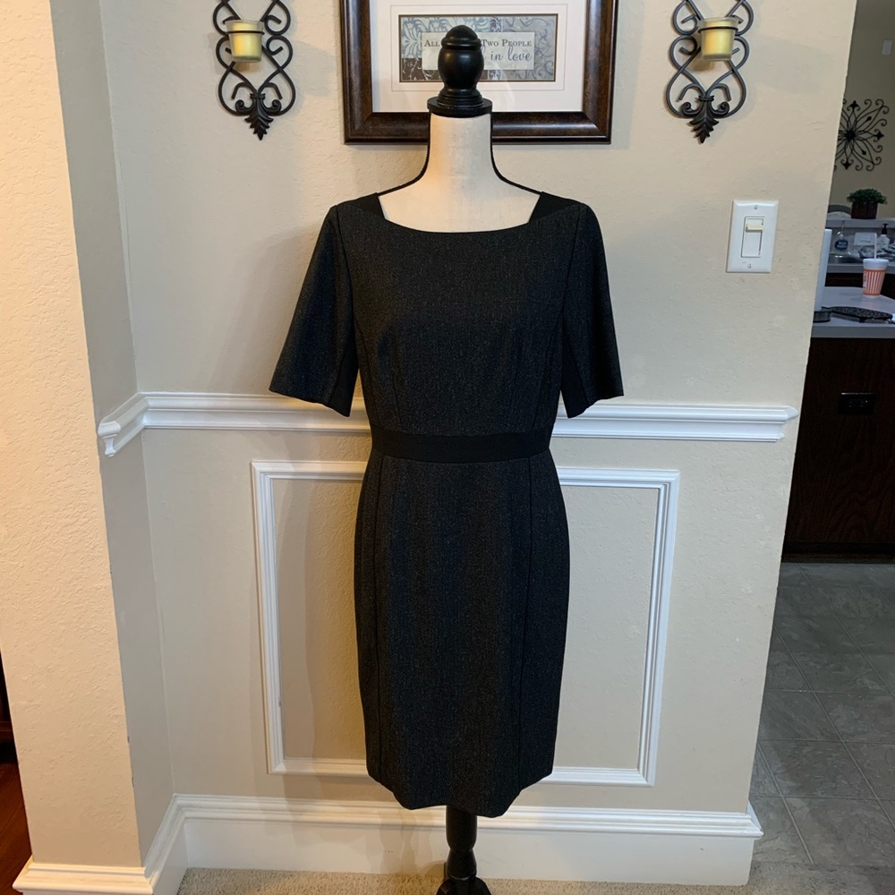 Antonio Melani Gray and Black Dress